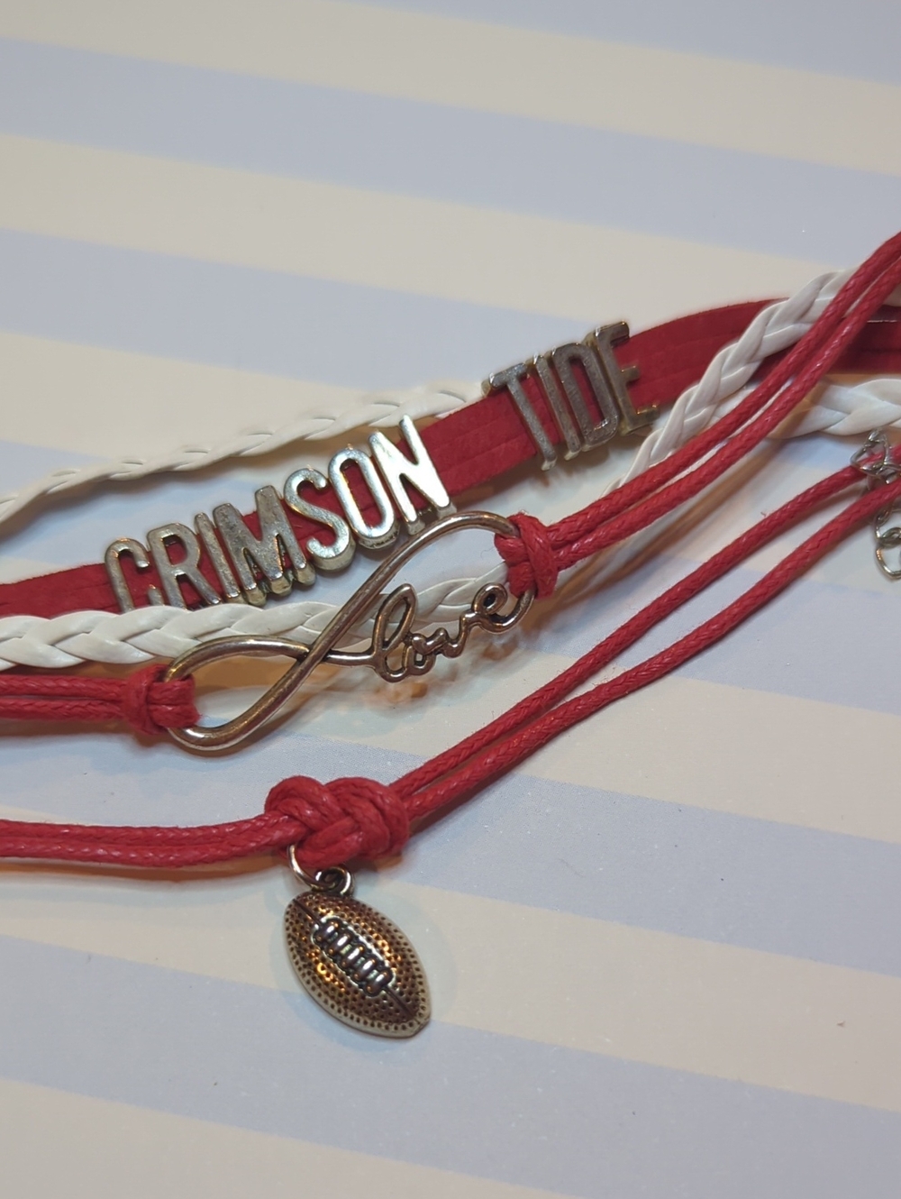 Alabama Crimson Tide Bracelet